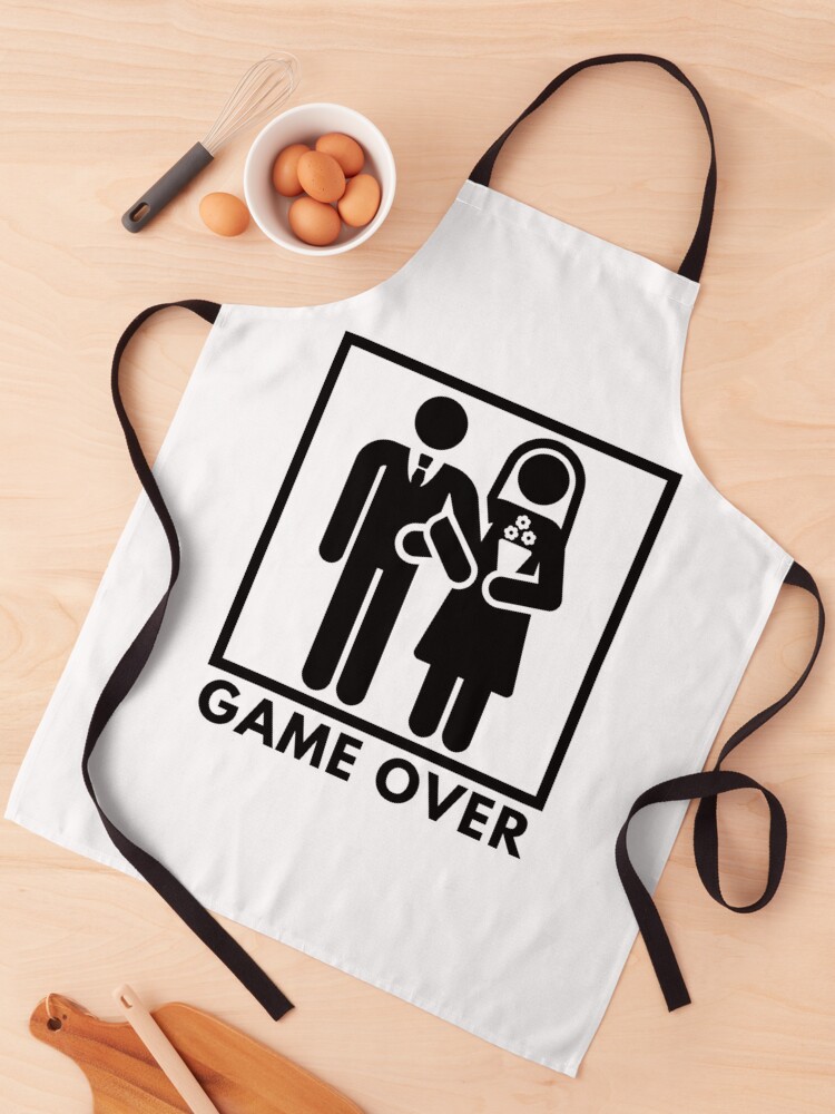 Game Over - Funny Marriage Sticker for Sale by Qkibrat