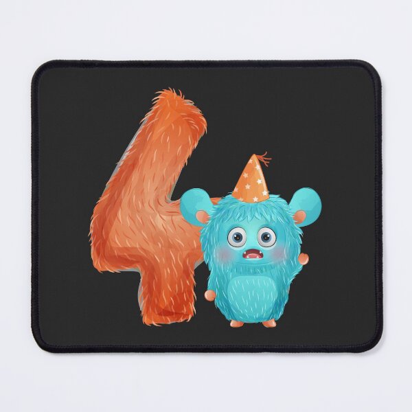 Item preview, Cute Little Monster 4th Birthday Party designed and sold by Alicia Chee.