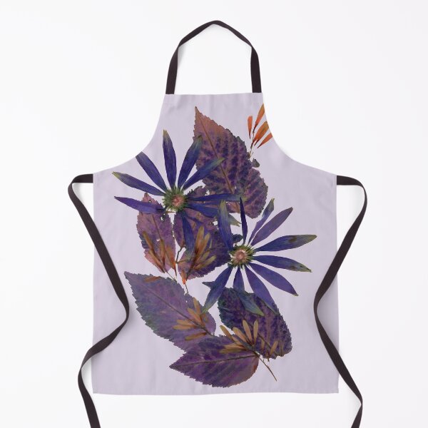 Item preview, Blue purple bouquet of flowers and leaves designed and sold by Pavnud.