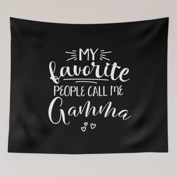Item preview, My Favorite People Call Me Gamma designed and sold by itsagift.
