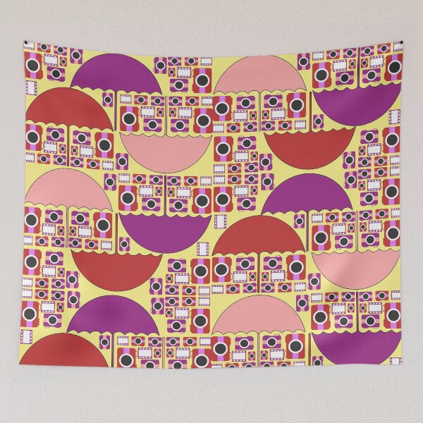 Item preview, Colorful camera pattern designed and sold by cocodes.