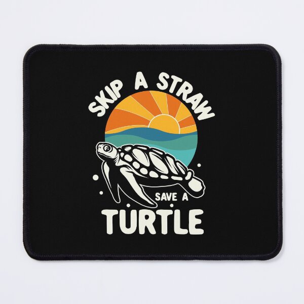 Item preview, Skip A Straw Save A Turtle designed and sold by DAFIN.