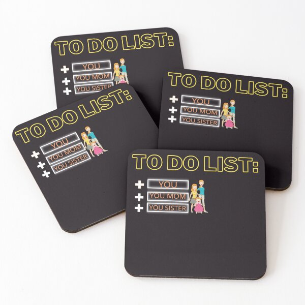 Item preview, To Do List Your Mom Funny Sarcastic  designed and sold by smart Mahdi.