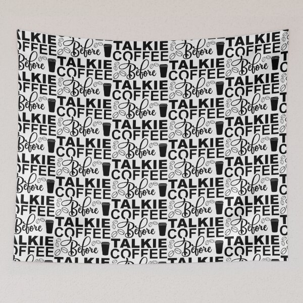 Item preview, Coffee before talkie designed and sold by FASHIONGALLERIA.