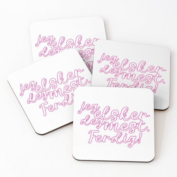 Item preview, Jeg elsker deg mest. Ferdig! | calligraphy vii designed and sold by rsty11.