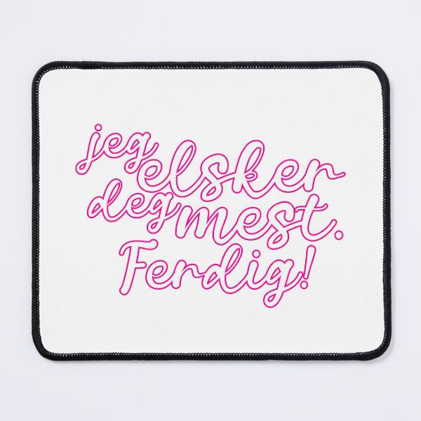 Item preview, Jeg elsker deg mest. Ferdig! | calligraphy vii designed and sold by rsty11.