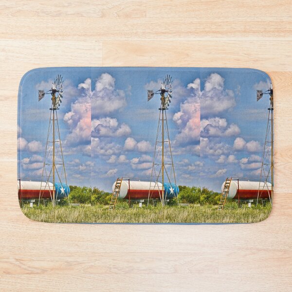 Item preview, Purely Texas - Windmill and Texas Flag designed and sold by Warren Paul Harris.