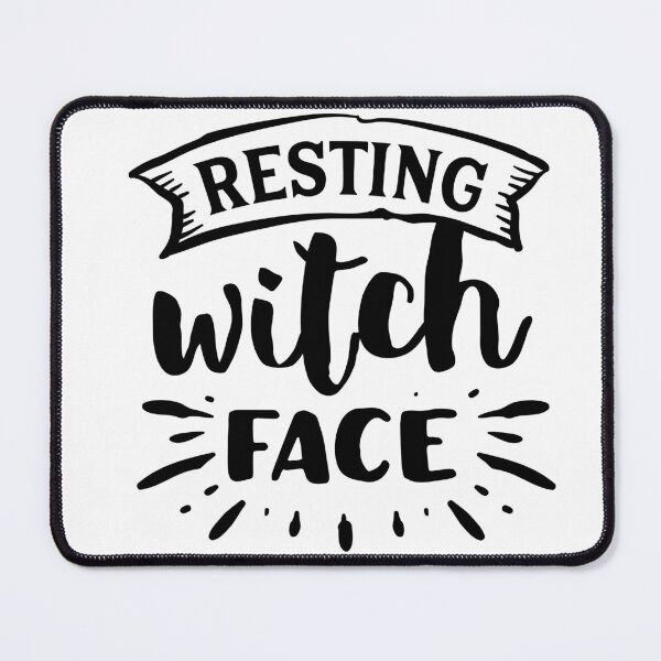 Item preview, Resting Witch Face designed and sold by NessiCreates.