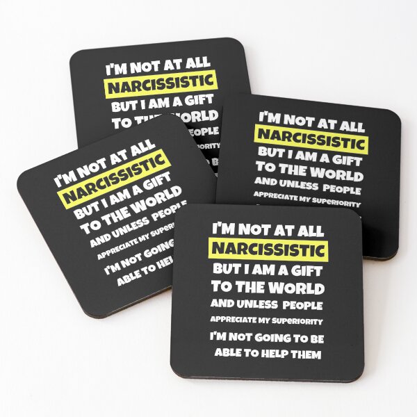 Item preview, I'm Not Narcissistic But - Narcissism designed and sold by Einstein12345.
