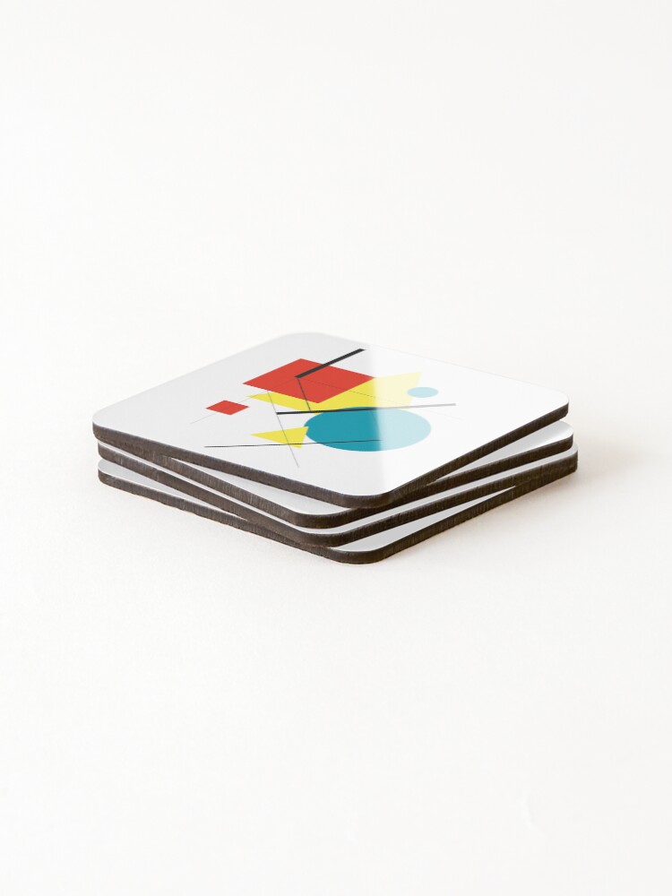 Thumbnail 4 of 5, Coasters (Set of 4), Abstract#92 designed and sold by process22.