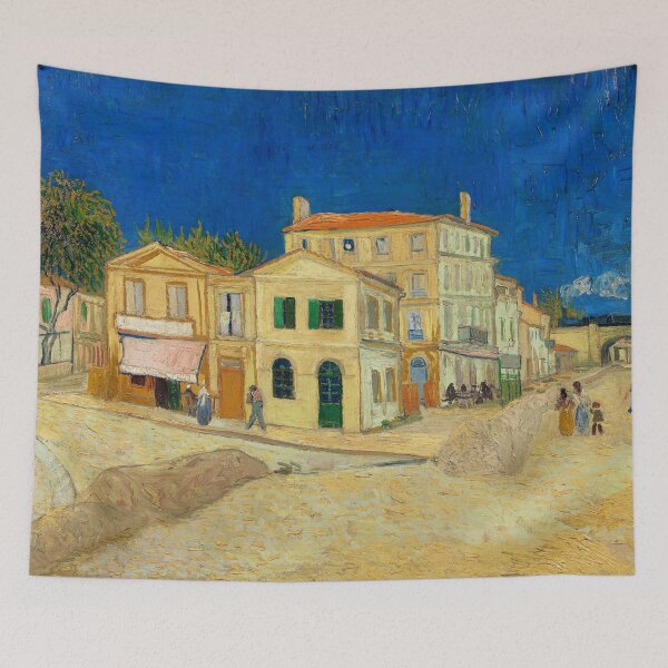 Item preview, The Yellow House Vincent Van Gogh designed and sold by MotivationStar.