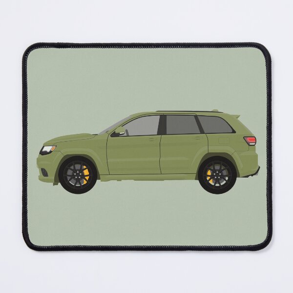Item preview, Grand Cherokee Trackhawk Car in Metallic Green designed and sold by JHMimaging.