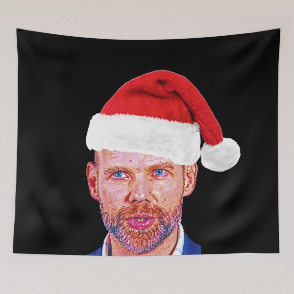 Item preview, Jeroen Weimar Christmas Portrait | Santa Hat designed and sold by Aussies-R-Us.