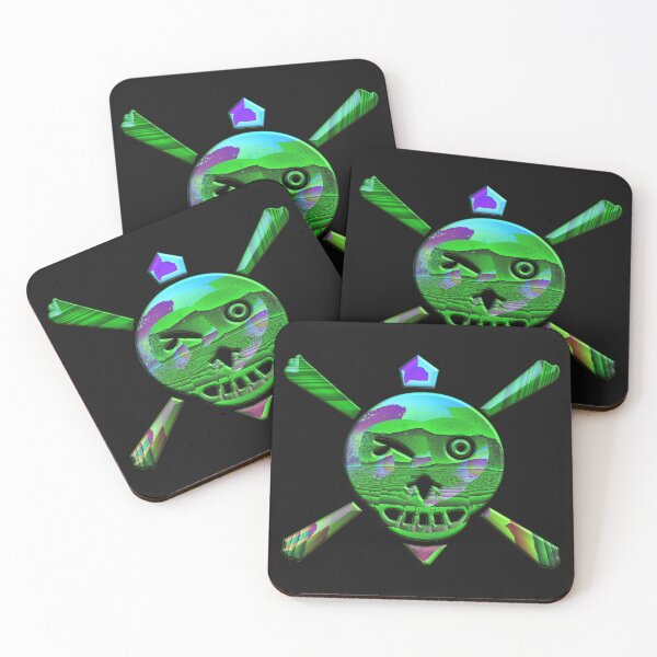 Item preview, INCREDIBLE AND VIBRANT LAUGHING CROSS BONES AND SKULL designed and sold by Ralek.