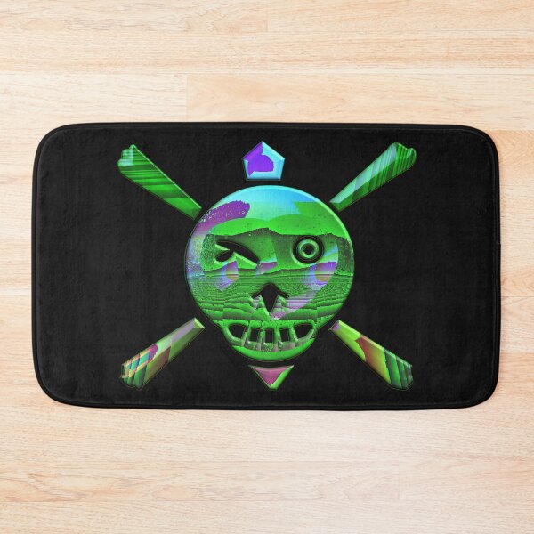 Item preview, INCREDIBLE AND VIBRANT LAUGHING CROSS BONES AND SKULL designed and sold by Ralek.