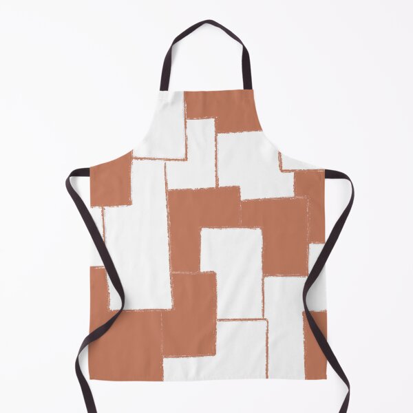 Item preview, Orange and White Tiles designed and sold by A.X. Bates.