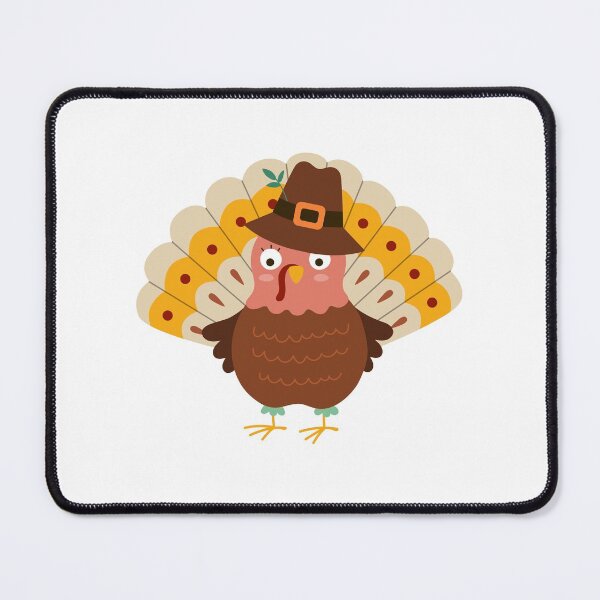 Item preview, Thanksgiving cute funny turkey Thanksgiving day piligrim designed and sold by Letters-Art.