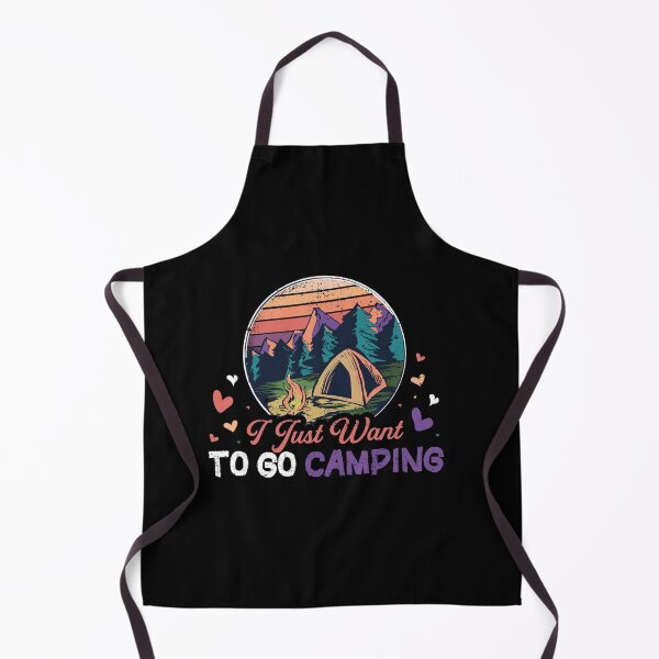 Item preview, I Just Want To Go Camping designed and sold by ghazalish.