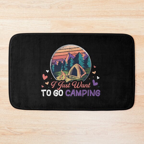 Item preview, I Just Want To Go Camping designed and sold by ghazalish.