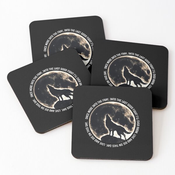 Item preview, Once More Into the Fray - Abstract Wolf Design designed and sold by RaglanRose.