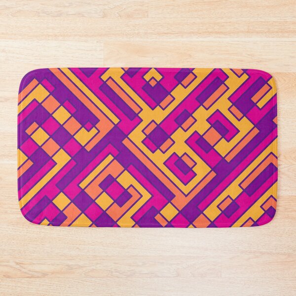 Item preview, Abstract Pattern Piece in Sunset Colours designed and sold by nathanielmeeart.