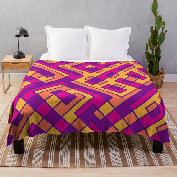 Item preview, Abstract Pattern Piece in Sunset Colours designed and sold by nathanielmeeart.
