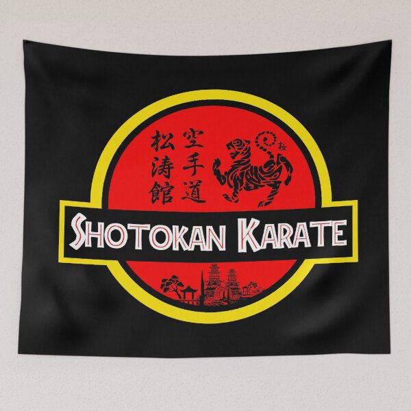 Item preview, Shotokan Karate Historical Artistic Design - Martial Arts Motif designed and sold by Zanshin-Art.