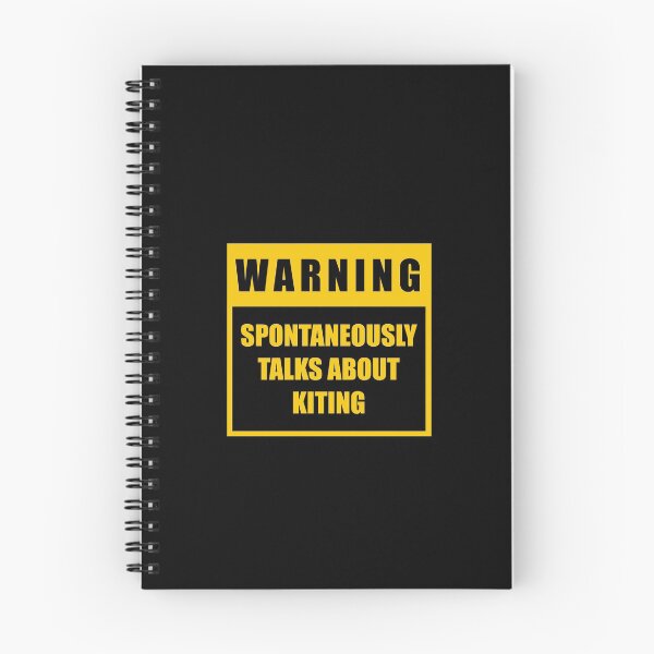 Item preview, Kiting Warning Spontaneous designed and sold by clairesartworks.