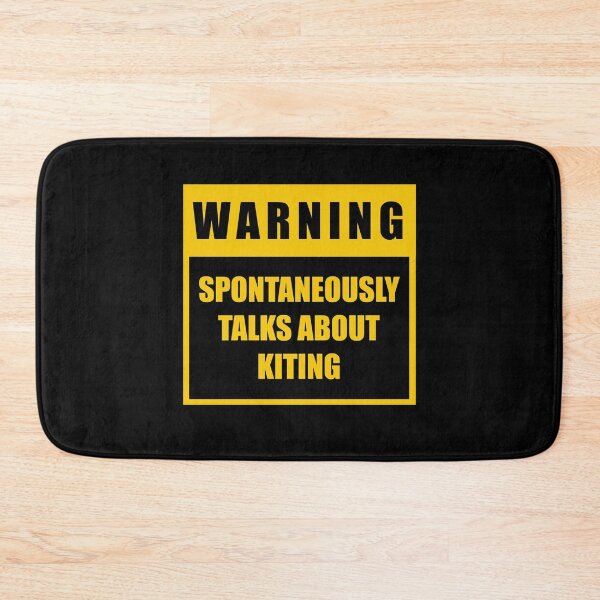 Item preview, Kiting Warning Spontaneous designed and sold by clairesartworks.