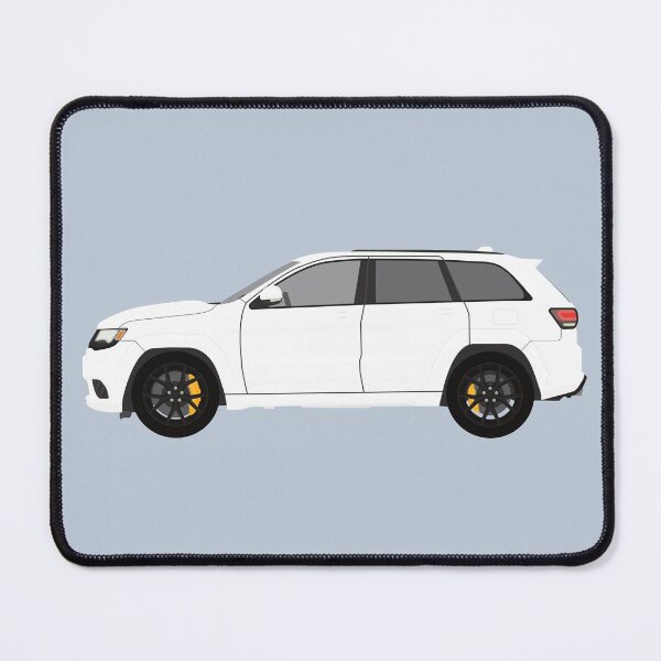 Item preview, Grand Cherokee Trackhawk Car White designed and sold by JHMimaging.