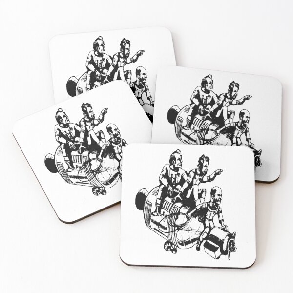 Item preview, Funny Apollo Crew Cartoon Set designed and sold by masteriven.