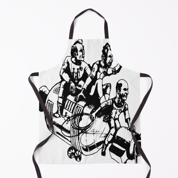 Item preview, Funny Apollo Crew Cartoon Set designed and sold by masteriven.