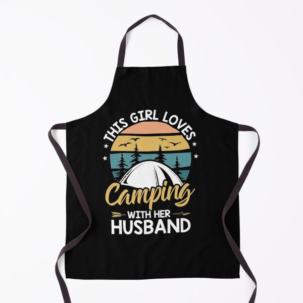 Item preview, Womens Wife This Girl Loves Camping with Her Husband Outdoor designed and sold by ghazalish.