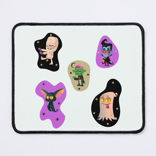Item preview, Blood Curdling Monsters of Halloween - Cute Halloween designed and sold by Vero De.