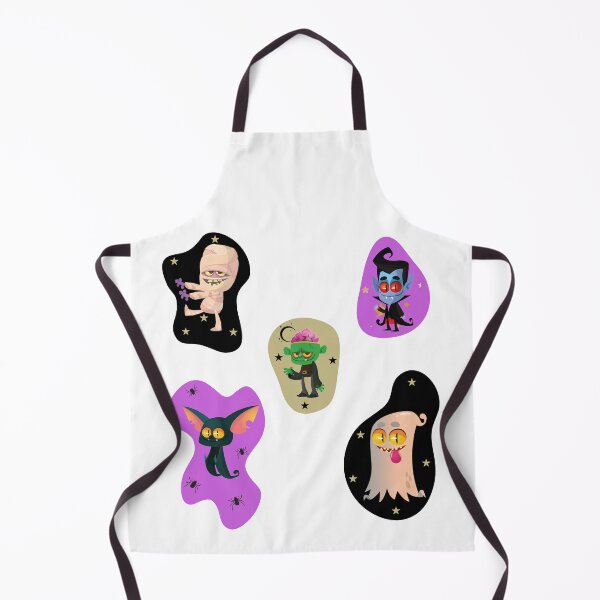 Item preview, Blood Curdling Monsters of Halloween - Cute Halloween designed and sold by Vero De.