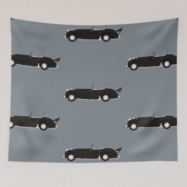 Item preview, 1948 Triumph 1800 Roadster Classic Car (Black)  designed and sold by JHMimaging.
