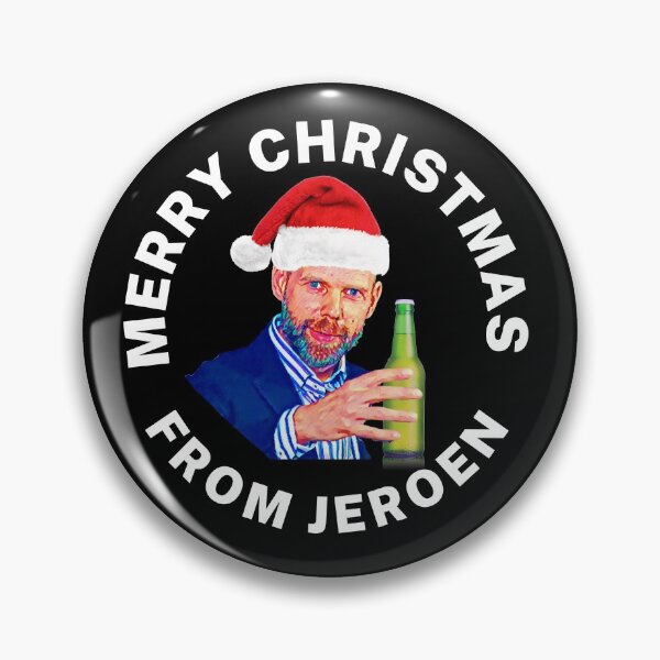 Item preview, Jeroen Weimar Merry Christmas | Beer and Santa Hat  designed and sold by Aussies-R-Us.