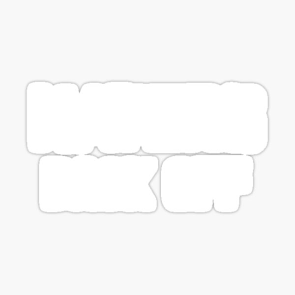 "Haters Back Off" Sticker by Bendthetrend Redbubble