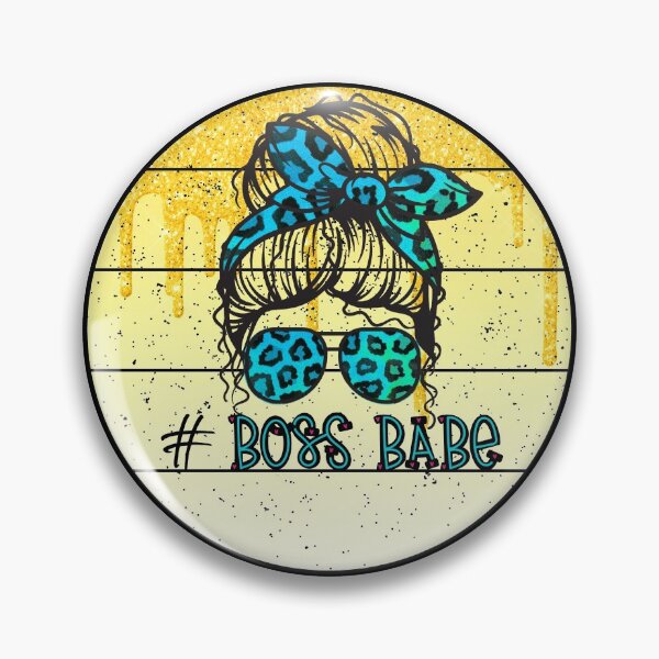 Item preview, Cheetah Boss babe messy bun vintage leopard- boss babe  designed and sold by Designs Of all kinds.