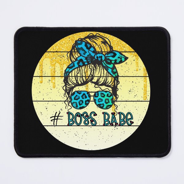 Item preview, Cheetah Boss babe messy bun vintage leopard- boss babe  designed and sold by Designs Of all kinds.