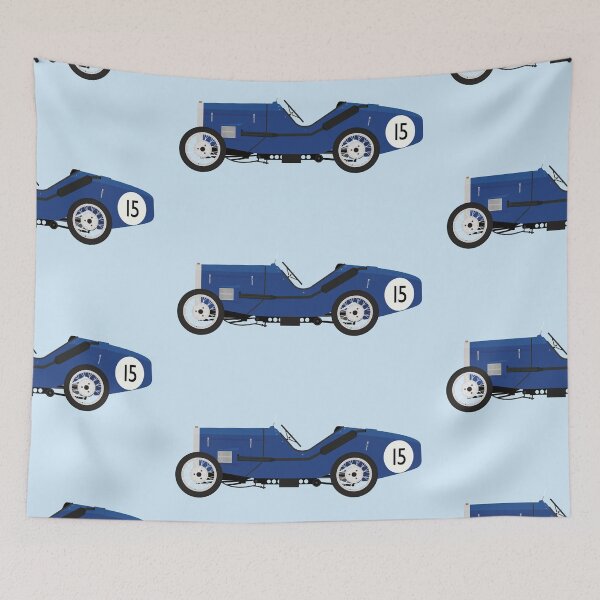 Item preview, Austin 7 'Ulster' Sports Car Type 2 (Blue)  designed and sold by JHMimaging.