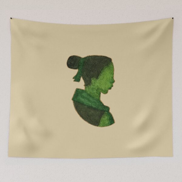 Item preview, Watercolor Silhouette Mulan Ping designed and sold by Krystal280791 Shop.