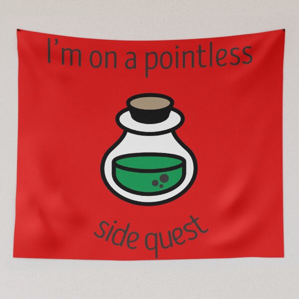 Item preview, I'm on a pointless side quest.... designed and sold by goatboyjr.