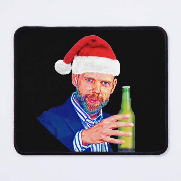Item preview, Jeroen Weimar Christmas | Beer and Santa Hat designed and sold by Aussies-R-Us.
