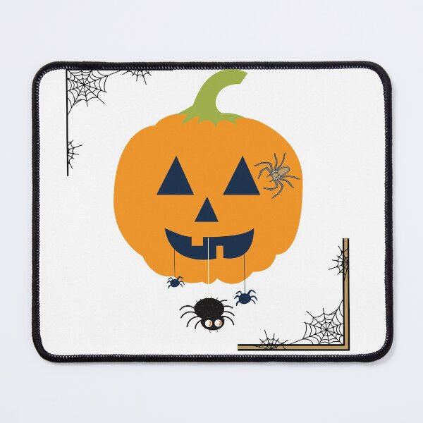 Item preview, Spine Tingling Spooky Pumpkins with spiders for Halloween Fans - Cute Halloween designed and sold by Vero De.