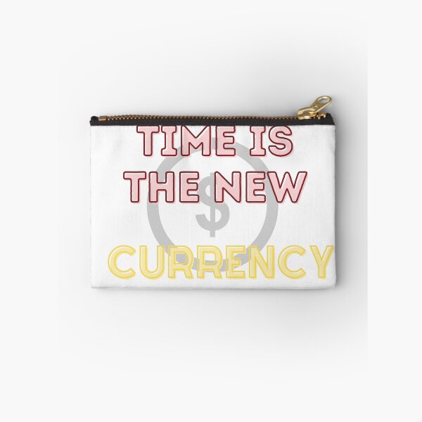 Item preview, Time is the new currency  designed and sold by Rishita30.