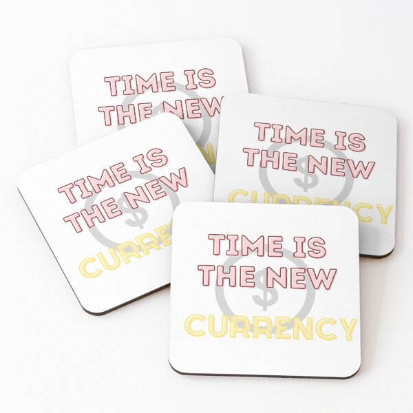 Item preview, Time is the new currency  designed and sold by Rishita30.