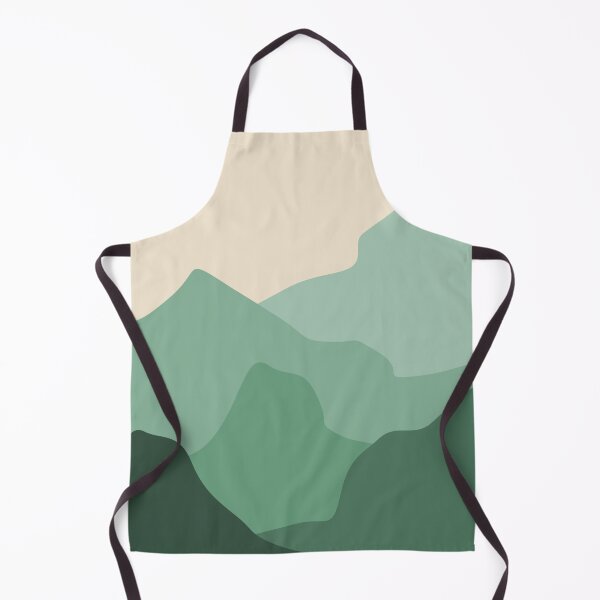 Item preview, Minimalistic Green Mountains designed and sold by YuviMK.