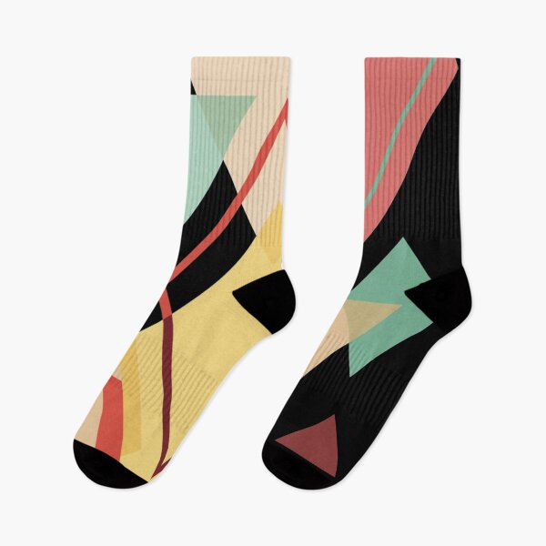 Item preview, Minimalistic Geometric Multicolored Triangle Pattern designed and sold by YuviMK.