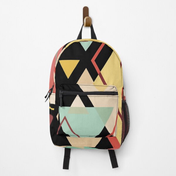 Item preview, Minimalistic Geometric Multicolored Triangle Pattern designed and sold by YuviMK.